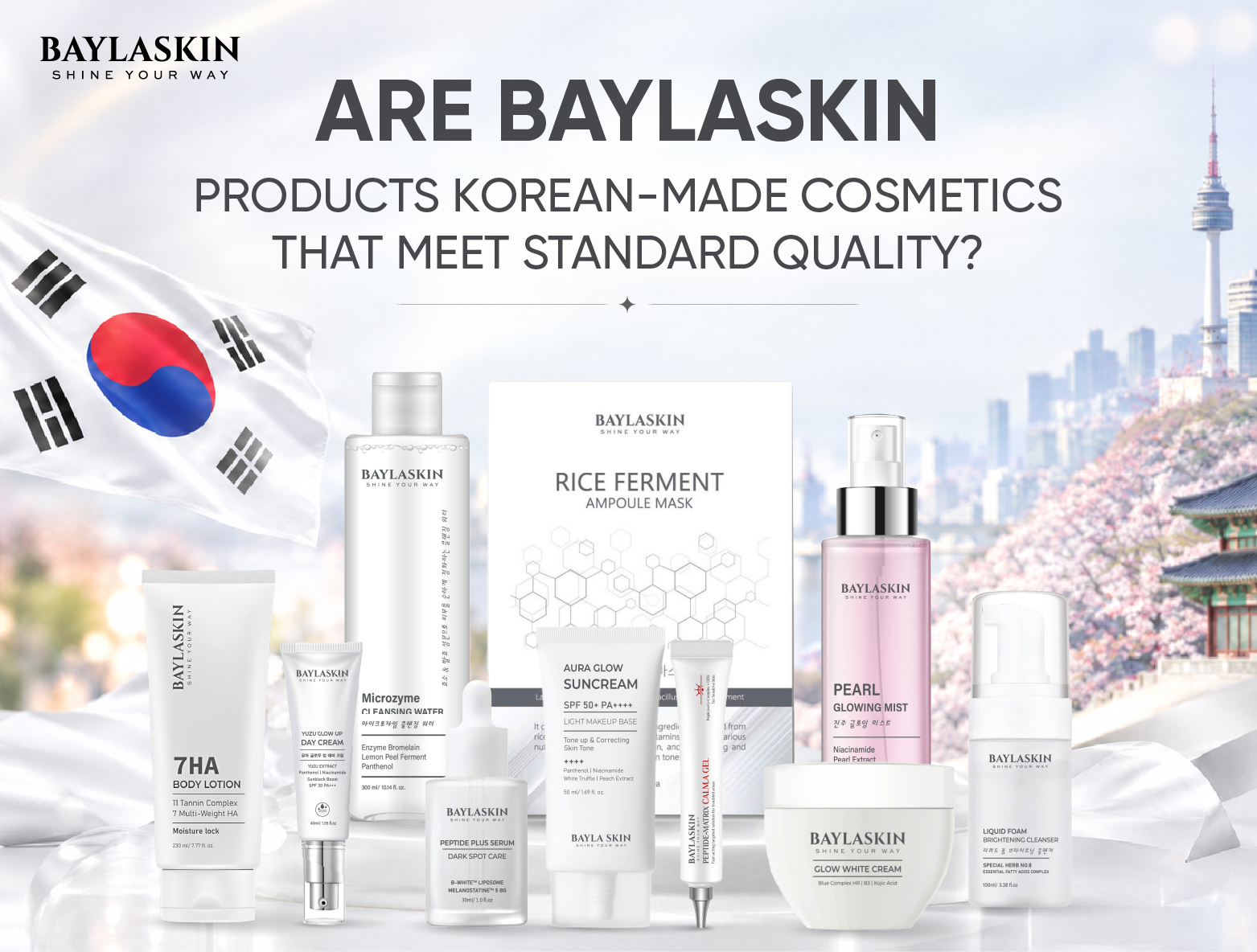 Is Baylaskin a Cosmetic Brand Manufactured to Korean Standards?
